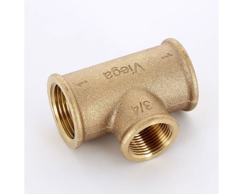 Тройник В бронза VIEGA 1"x3/4"x1"