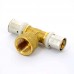 Тройник пресс-В UNI-FITT 20х3/4"х20