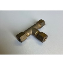 Резьбовое соединение Ofix-Oil, 8х8х8мм, тройник, латунь