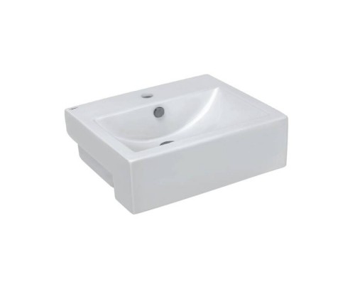 Раковина, Jaquar, JDS, шгв 520-435-175, отверстия для смесителя-1, цвет-белый