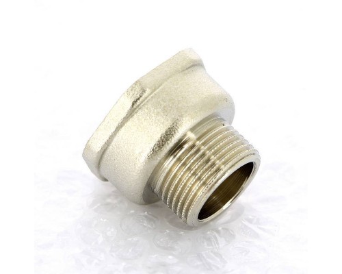 Переходник НВ никелированный UNI-FITT 3/4"x1" Переходник НВ никелированный UNI-FITT 3/4"x1"
