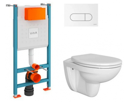 Унитаз инсталляция, Vitra, Normus, подвесной, шгв 360-540-350, цвет-белый