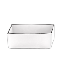 Лоток, Decor Walther, Nappa UTB, шгв 250-170-85, цвет-белоснежный