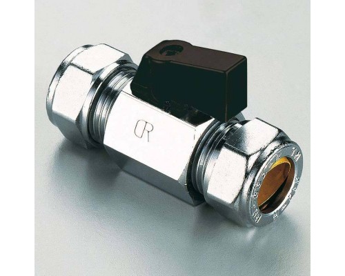 Кран мини обж 15х15 флажок SMALL