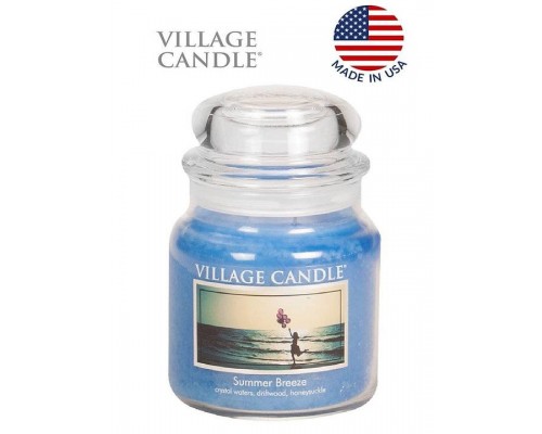 Декоративная свеча Village Candle Летний бриз (389 грамм)