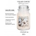 Декоративная свеча Village Candle Хлопок и лен (602 грамма)