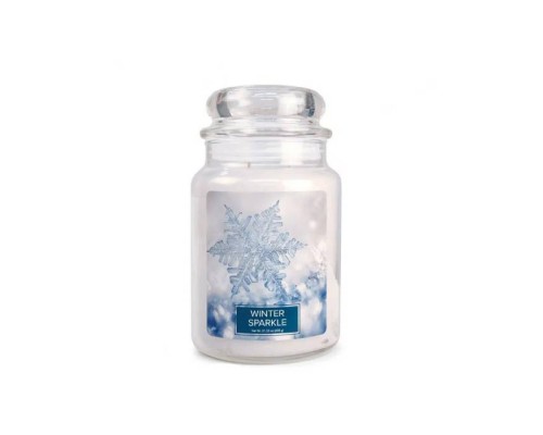 Декоративная свеча Village Candle Первый Снег (602 грамма)