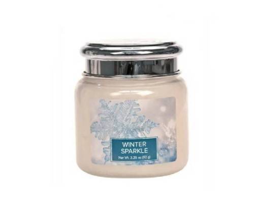 Декоративная свеча Village Candle Первый снег (92 грамма) Декоративная свеча Village Candle Первый снег (92 грамма)