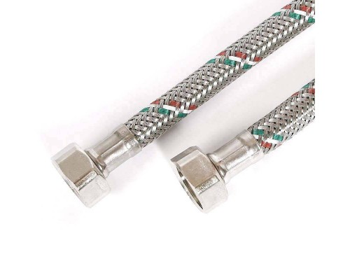 Гибкая подводка для воды UNI-FITT DN 8 ВВ 1/2" 200 см оплетка из нержавеющей стали Гибкая подводка для воды UNI-FITT DN 8 ВВ 1/2" 200 см оплетка из нержавеющей стали