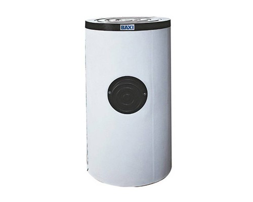 Емкостной водонагреватель BAXI UBT 160 160л (35,4 + 15,8 кВт) напол косв нагрев Baxi белый с 2 теплооб и возможн подкл ТЭНа