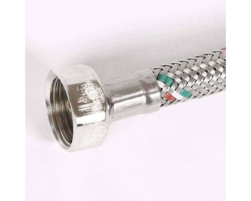 Гибкая подводка для воды UNI-FITT DN 8 ВВ 1/2" 180 см оплетка из нержавеющей стали Гибкая подводка для воды UNI-FITT DN 8 ВВ 1/2" 180 см оплетка из нержавеющей стали