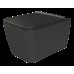 Boheme Zen Унитаз подвесной 51,8х37х36,9h см, цвет: черный 967-B