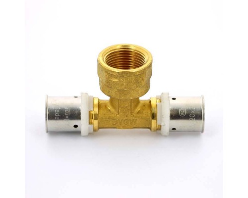 Тройник пресс-В UNI-FITT 20х3/4"х20 Тройник пресс-В UNI-FITT 20х3/4"х20