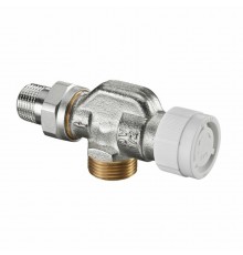 Вентиль, серия AV9, осевой, DN-15, 3/4, 1/2, Н ЕК-Н, никелированный