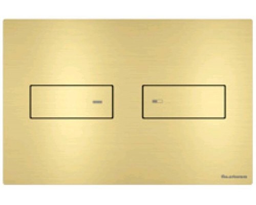 Клавиша смыва, Artceram, Inox 711, для унитаза, шгв 245-5,5-165, цвет-Gold
