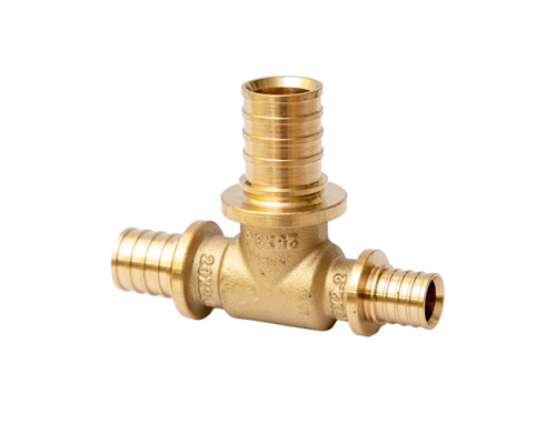 Тройник, Premium, 20 x 20 x 16, латунь, переходной