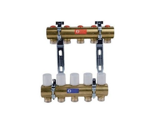 Группа коллект лат 1" м/м 12в 3/4" ЕК н/р Giacomini R553EY012