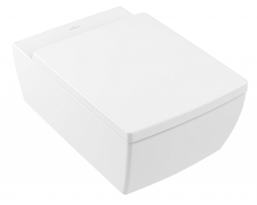 Унитаз, Villeroy&Boch, Memento 2.0, подвесной, шгв 375-560-345, CeramicPlus, цвет-альпийский белый