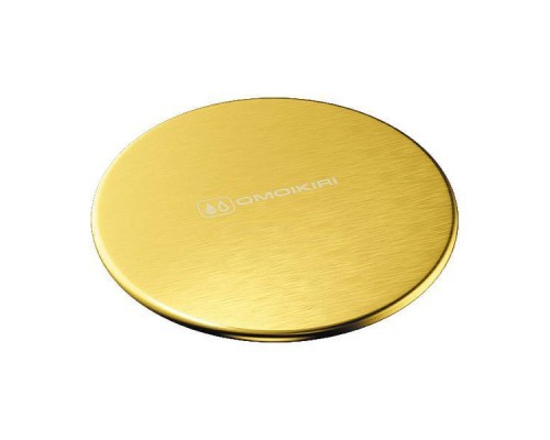 Декоративный элемент для корзинчатого вентиля Omoikiri DEC LG, светлое золото|4957090