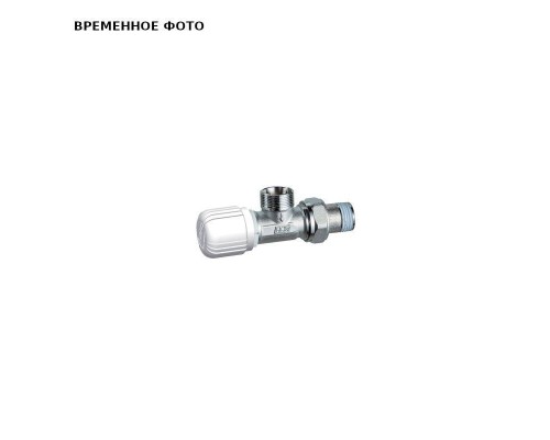 Вентиль ручной угловой Н 1/2" х М24 х 19 горизотн. кран-букса, с разъёмным соединением