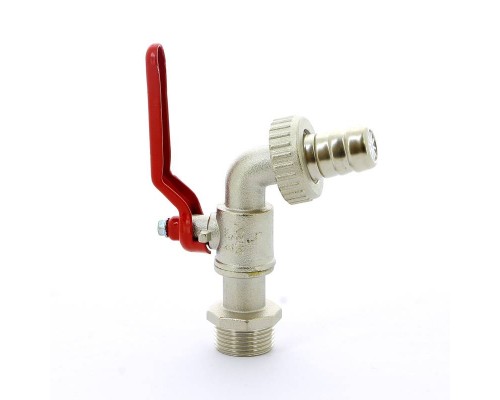 Кран шаровой Н-штуцер садовый GAR рычаг ITAP 3/4"