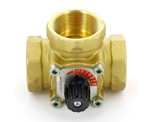 Клапан В трехходовой смесительный Uni-Fitt 3/4" Kvs 10