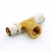 Тройник пресс-В UNI-FITT 20х3/4"х20