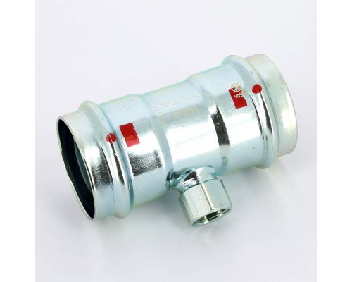 Тройник пресс-В оцинкованная сталь Prestabo VIEGA 54х1/2"х54