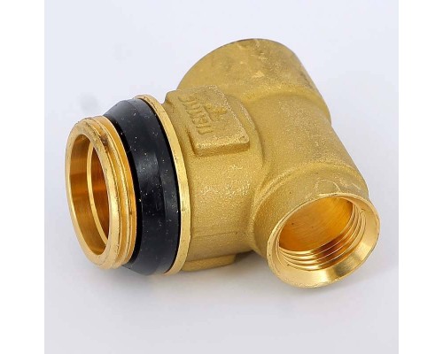 Концевик с внутренней /наружной / внутренней резьбой TIEMME 1/2"х3/4"х3/8"