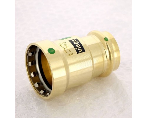 Муфта Megapress-пресс Viega DN40 11/2" x 42 бронза, Megapress, SC-Contur