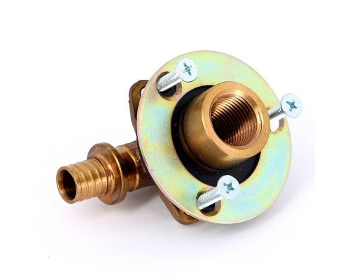 Водорозетка надвижная В латунная REHAU 16 x 1/2" бронза, для гипсокартона 28 мм RAUTITAN Водорозетка надвижная В латунная REHAU 16 x 1/2" бронза, для гипсокартона 28 мм RAUTITAN
