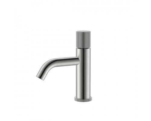 Boheme Stick Linea Смеситель для раковины на 1 отверстие, без донного клапана цвет: nickel brush 121-NB.3