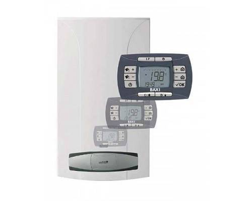 Котел настенный газовый BAXI NUVOLA-3 Comfort двухконтурный с закрытой камерой сгорания 240 Fi Котел настенный газовый BAXI NUVOLA-3 Comfort двухконтурный с закрытой камерой сгорания 240 Fi