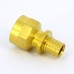 Муфта надвижная В латунная REHAU 16х1/2"