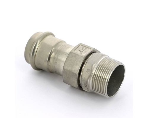 Муфта разборная Н-пресс IBP 42 x 1 1/2" нерж.сталь Муфта разборная Н-пресс IBP 42 x 1 1/2" нерж.сталь