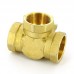 Клапан В трехходовой смесительный Uni-Fitt 3/4" Kvs 10