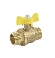 Кран шар лат газ 11Б27фтМ Ду20 Ру40 р/р полн баб VALFEX VF.279.LB3.034