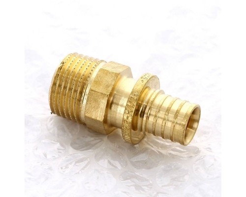 Муфта надвижная Н бронза REHAU 16х1/2"