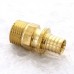 Муфта надвижная Н бронза REHAU 16х1/2"