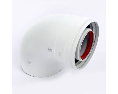 Коаксиальный отвод Baxi D=60/100 мм 87°