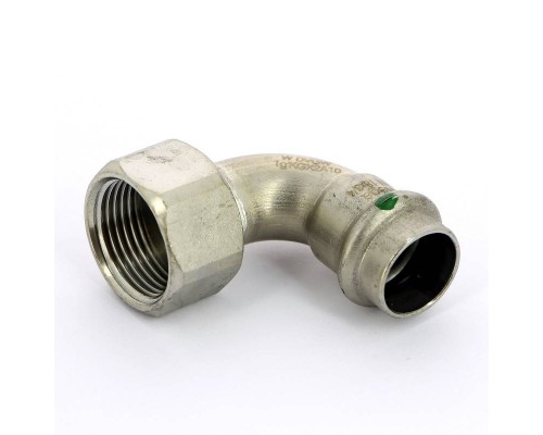 Угол пресс-В нержавеющая сталь Sanpress Inox VIEGA 18х3/4" Угол пресс-В нержавеющая сталь Sanpress Inox VIEGA 18х3/4"