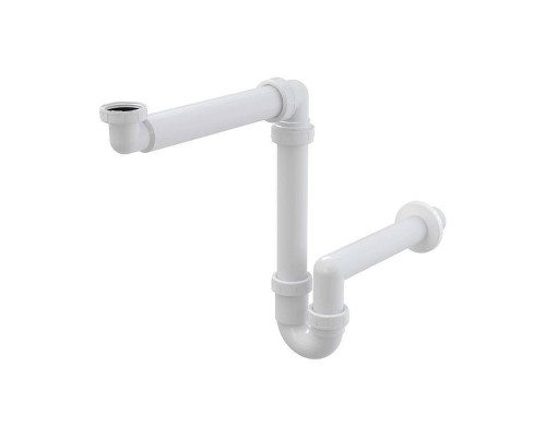 Сифон Alcaplast трубный 1 1/4" х 40 экономящий пространство