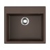 Omoikiri Tedori 57-DC Кухонная мойка Tetogranit 57x51 см, цвет: темный шоколад 4993984