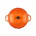 Глубокая кастрюля HS Y DT 28 ORANGE