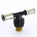 Тройник пресс-Н PVDF HENCO 16x1/2"x16