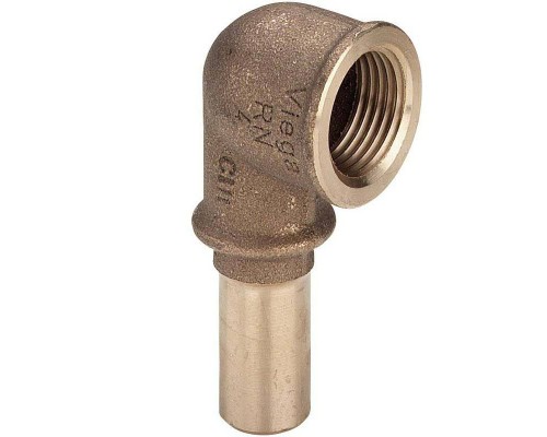 Угол-вставка В бронза Sanpress VIEGA 15x1/2