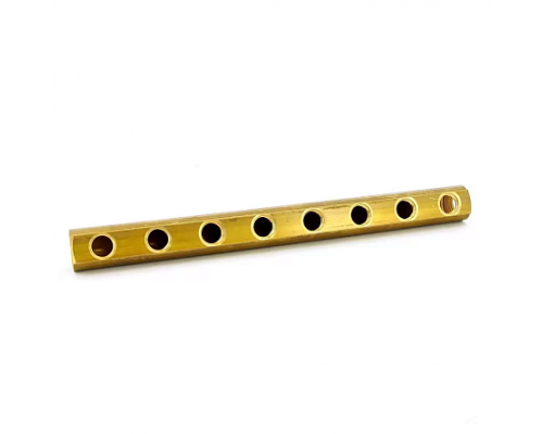 Коллектор лат 1 1/4" м/м 8в 1/2" вн/р 100мм Апогей 422160 Коллектор лат 1 1/4" м/м 8в 1/2" вн/р 100мм Апогей 422160