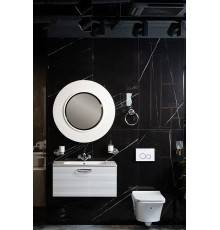 Boheme Зеркало круглое подвесное 82х5х82h см, цвет: white 528-W
