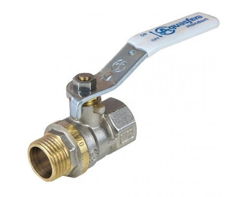 Кран шар лат 1103 Standard нк Ду50 Ру16 м/р полн рыч Aquasfera 1103-06