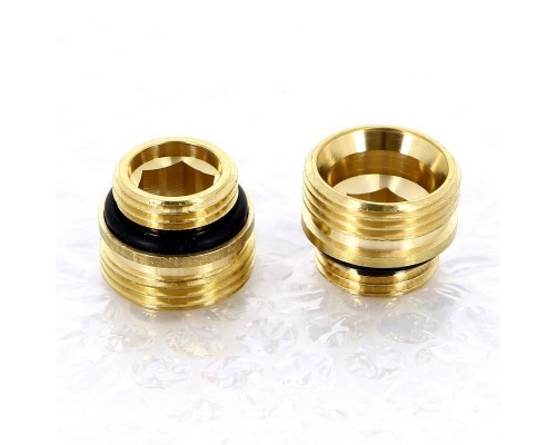 Комплект соединителей Rehau (2 шт) В 1/2"х3/4" для радиаторов обжимн